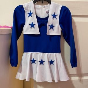 Girl’s Dallas Cowboys cheerleader uniform